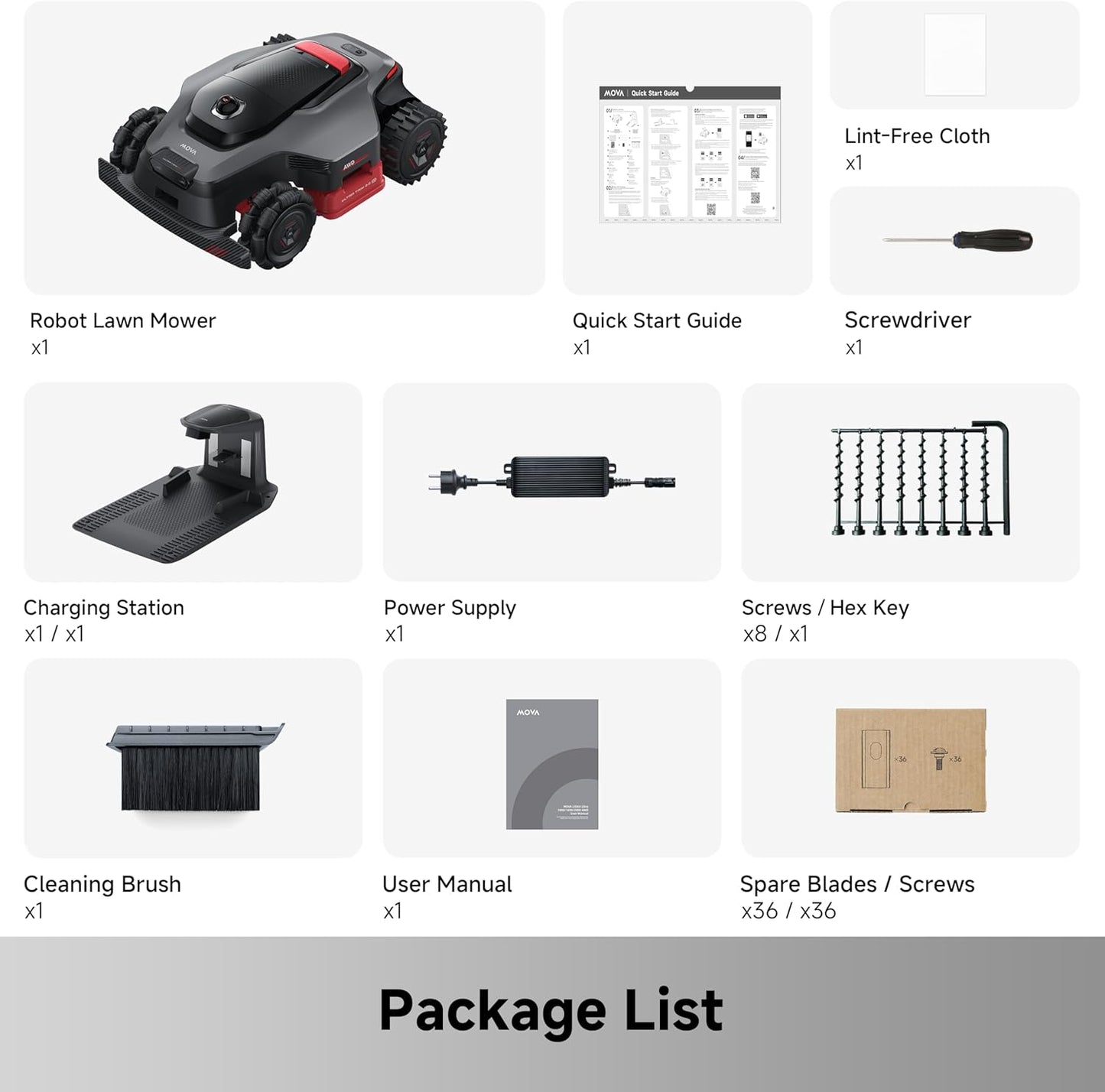 Lidax Ultra 2000 AWD Robot Lawn Mower Wire Free RTK Free for up to 0.5 Acre*Dual Maps, 360° 3D Lidar & AI Dual Vision Mapping, Robotic Mower with 4G, for 80% Slopes, Cutting Height 1.2”–3.9“