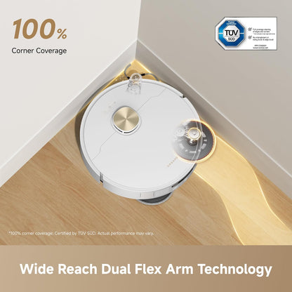 Dreame L60 Ultra FE Robot Vacuum and Mop, 212°F (100°C) Mop Self-Cleaning