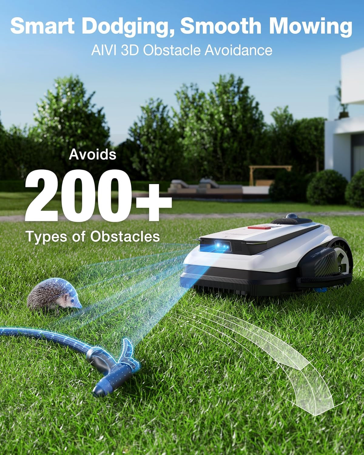 ECOVACS Goat A2000 Lidar PRO Robot Lawn Mower, Dual Lidar Navigation
