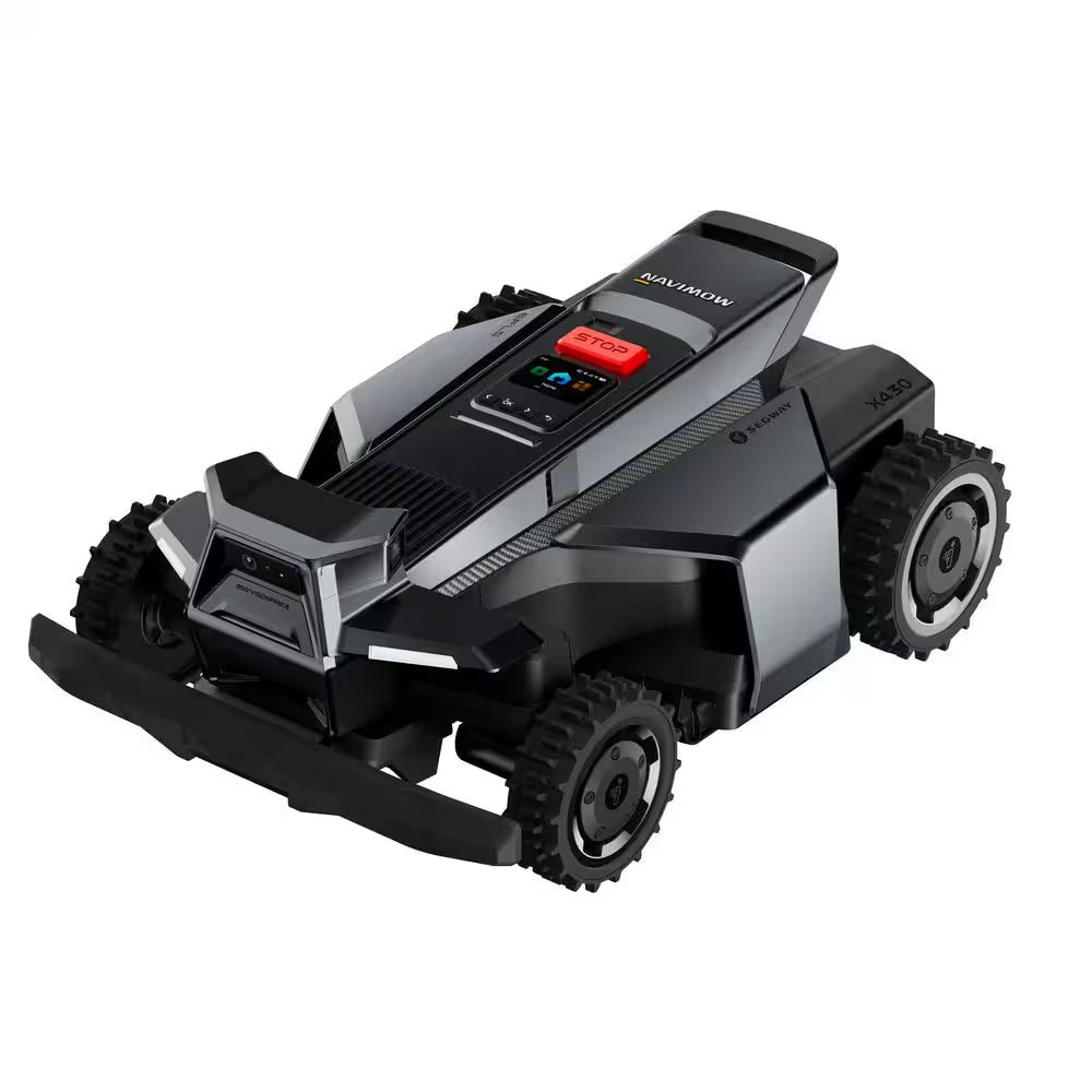 X430 17 In. Robot Lawn Mower (1 Acre) Wire-Free RTK + 360 Degree Camera, AWD, Weather Adaptive, AI Obstacle Avoidance