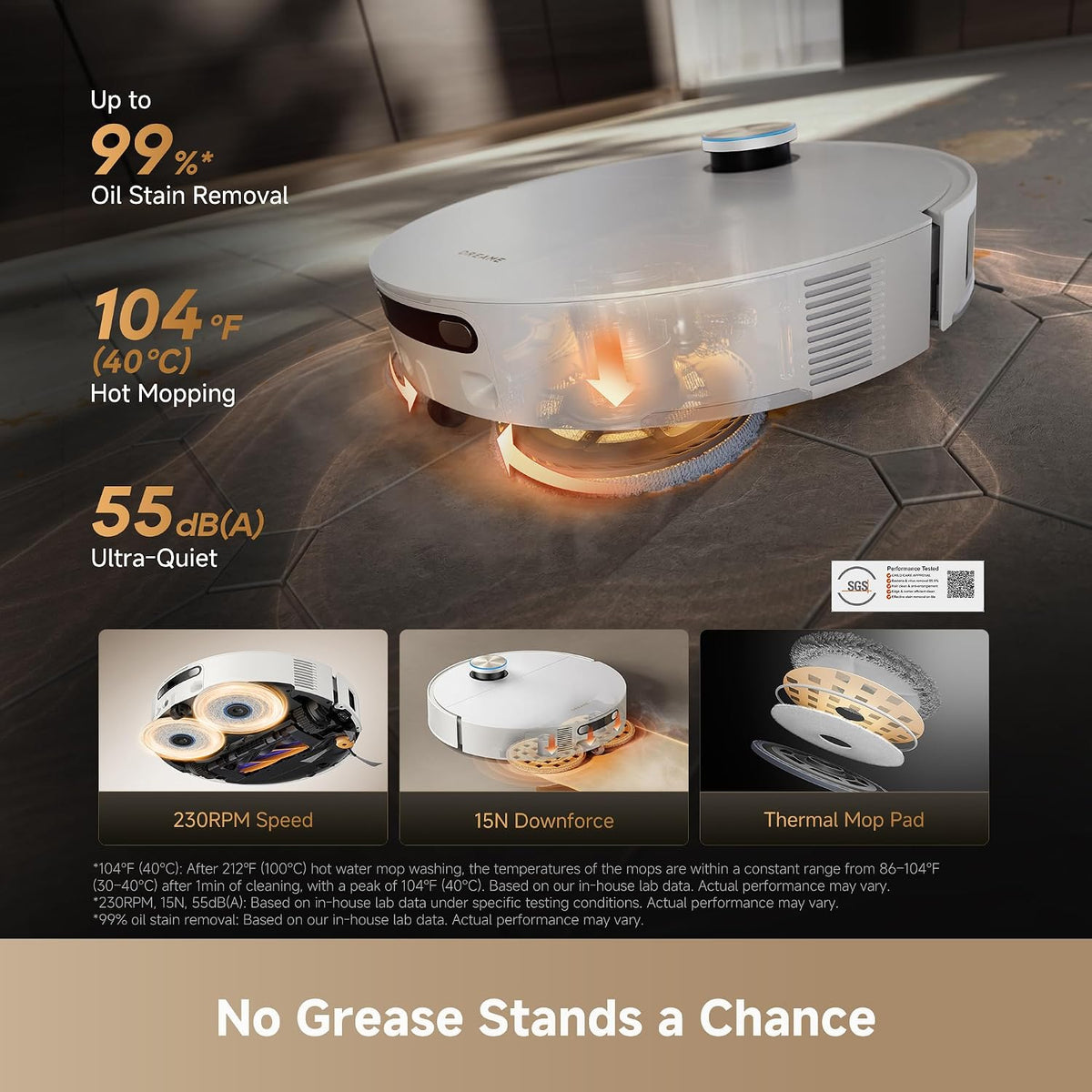 Dreame X60 Max Ultra Complete Robot Vacuum and Mop, Dual Al Cameras