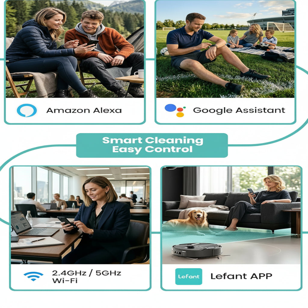 Robot Vacuum and Mop, 20000Pa Strong Suction, Self-Cleaning Roller Mop with Auto Drying, Lidar Navigation & Obstacle Avoidance, Tangle-Free Pet Hair, Slim, 800Ml Dustbin, 5G Wifi, M210 Pro OMNI