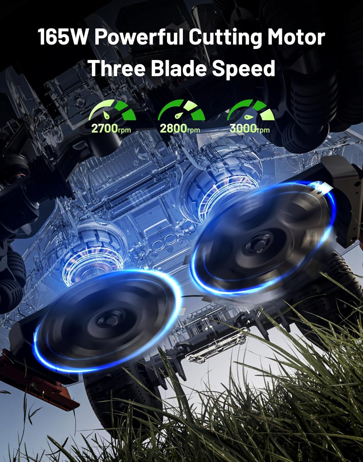 LUBA 3 AWD 5000 Robot Lawn Mower with Garage (Ship Separately)