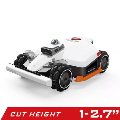 Luba 3 AWD 16 In. 360° Lidar Robot Lawn Mower (1.25 Acre)Adjustable Cutting Height(1 In. - 2.7 In.)All Terrain AI Vision