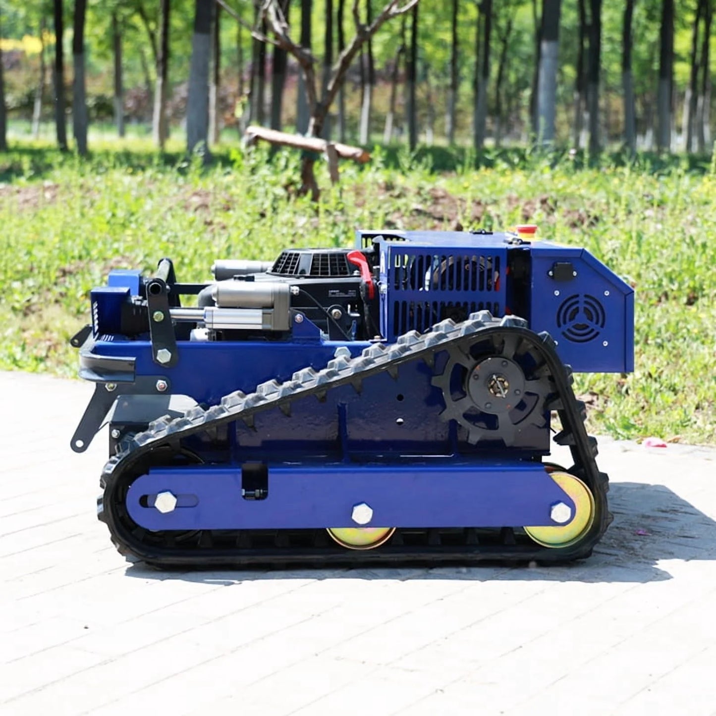 Remote Control Lawn Mower Zero-Turn Smart Weeding Robot Gardening Tool Lawn Equipment CE EPA Certified Local Warehouse