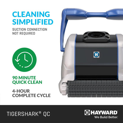 Tigershark Q Automatic Pool Cleaner, 19.7"