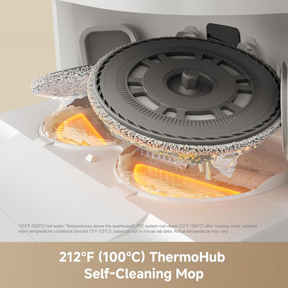 Dreame L60 Ultra FE Robot Vacuum and Mop, 212°F (100°C) Mop Self-Cleaning