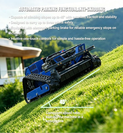 Robot Lawn Mower Sale! 22In Remotecontrol Lawn Mower Gasoline Free Shipping