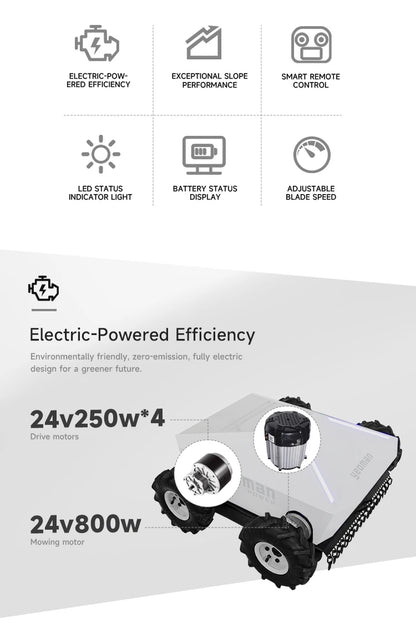 Smart Robotic Lawn Mower Grass Cutting 400Mm Garden Wireless Mowing Robot Lawn Mowers Cordless Lawn Mower Machine for Home
