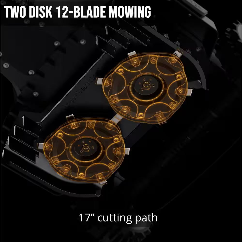 X430 17 In. Robot Lawn Mower (1 Acre) Wire-Free RTK + 360 Degree Camera, AWD, Weather Adaptive, AI Obstacle Avoidance