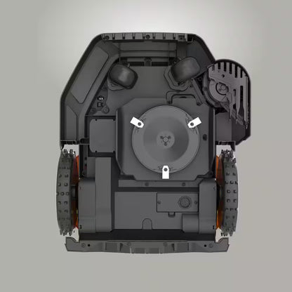 Landroid Vision Cloud 9 In. 2WD Robot Lawn Mower (1/4 Acre) RTK GPS plus VSLAM Vision AI with Cut to Edge Trimmer