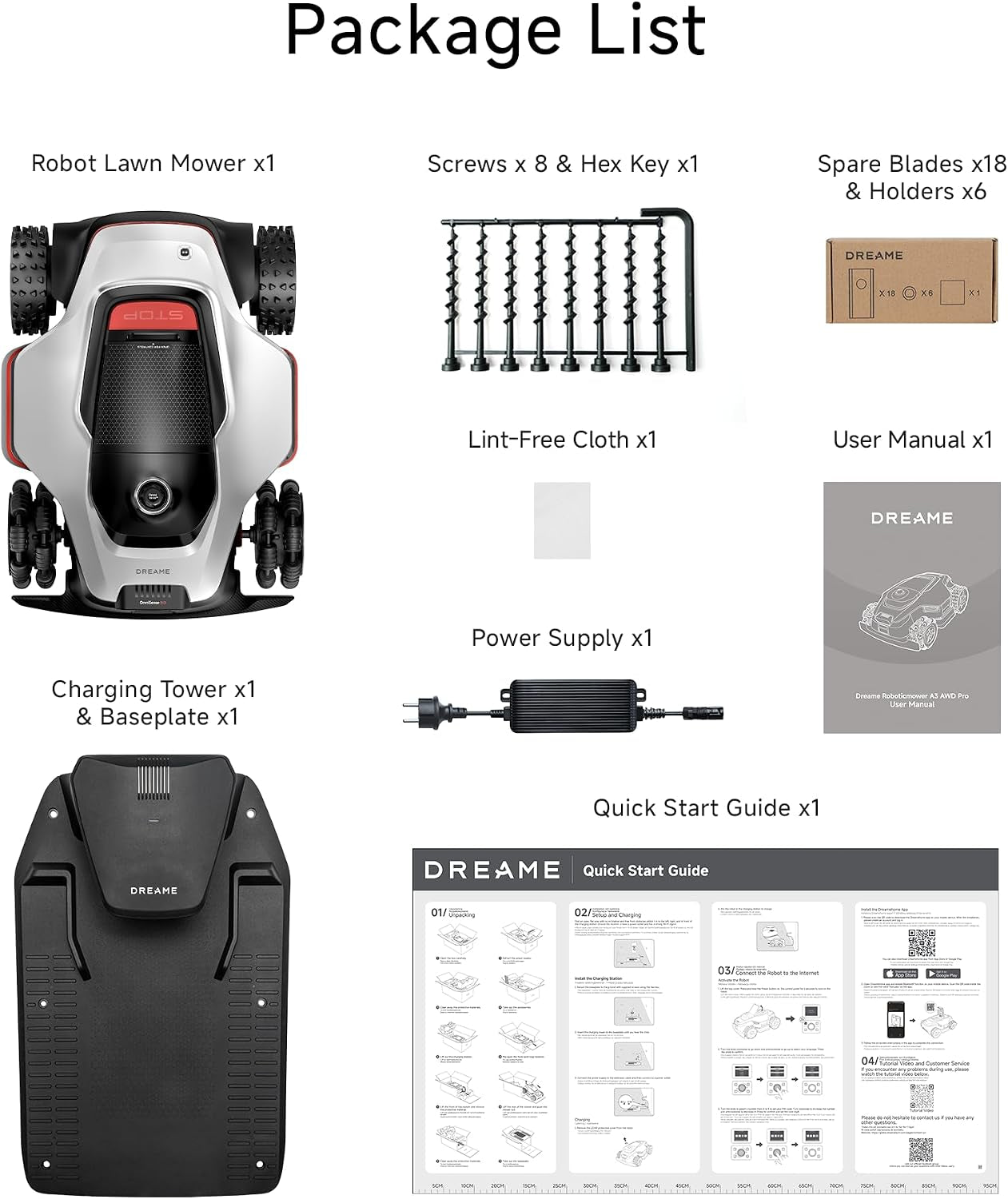 Lidar 2500 Robot Lawn Mower A3 AWD Pro Wire Free No RTK, 4WD for 38.7° Slopes, Dual AI Vision Robotic Lawn Mowers,Dual-Disc Cutting 15.8" Width, Smart Zero-Edge, App Control for 0.62 Acre