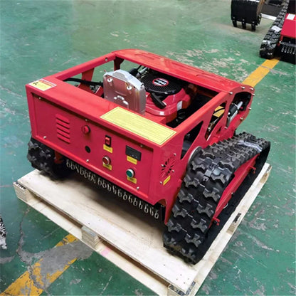 Green Opener Factory Grass Mower 9.5HP Remote Control Crawler Lawn Mower Price