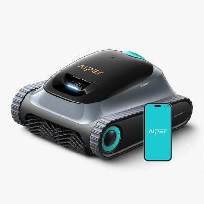 Aiper Scuba S1 Pool Cleaner Robot, Floor, Wall, Waterline, 270-Min