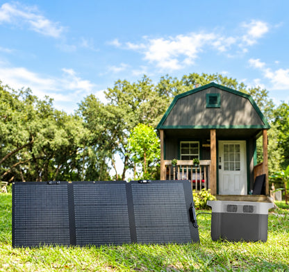 EF ECOFLOW Solar Generator Delta 2 Max with 2X160W Solar Panel