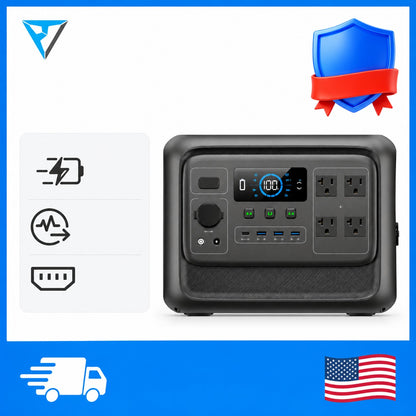BLUETTI Elite 30 V2 | 288Wh 600W Portable Power Station Lightweight Fast Charging Solar Generator for Home Backup Outdoor