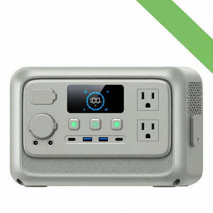BLUETTI Elite 30 V2 | 288Wh 600W Portable Power Station Lightweight Fast Charging Solar Generator for Home Backup Outdoor