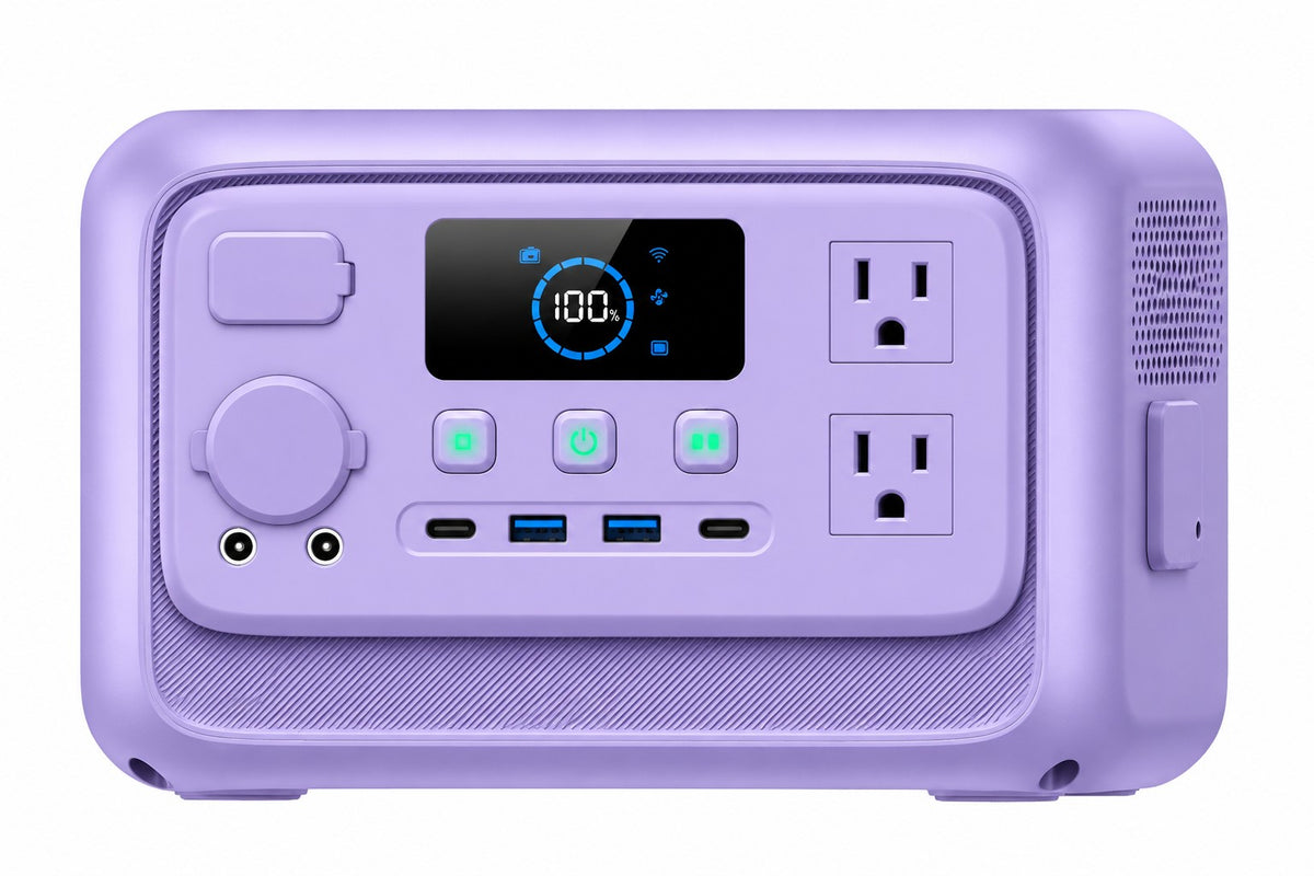 BLUETTI Elite 30 V2 | 288Wh 600W Portable Power Station Lightweight Fast Charging Solar Generator for Home Backup Outdoor