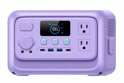 BLUETTI Elite 30 V2 | 288Wh 600W Portable Power Station Lightweight Fast Charging Solar Generator for Home Backup Outdoor