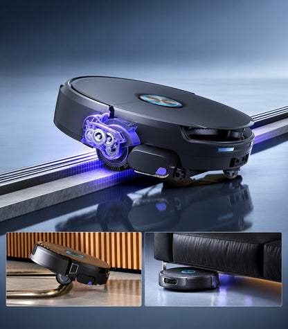 NARWAL Flow 2 Robot Vacuum and Mop Combo, 31000Pa, Flowwash Mop, Black