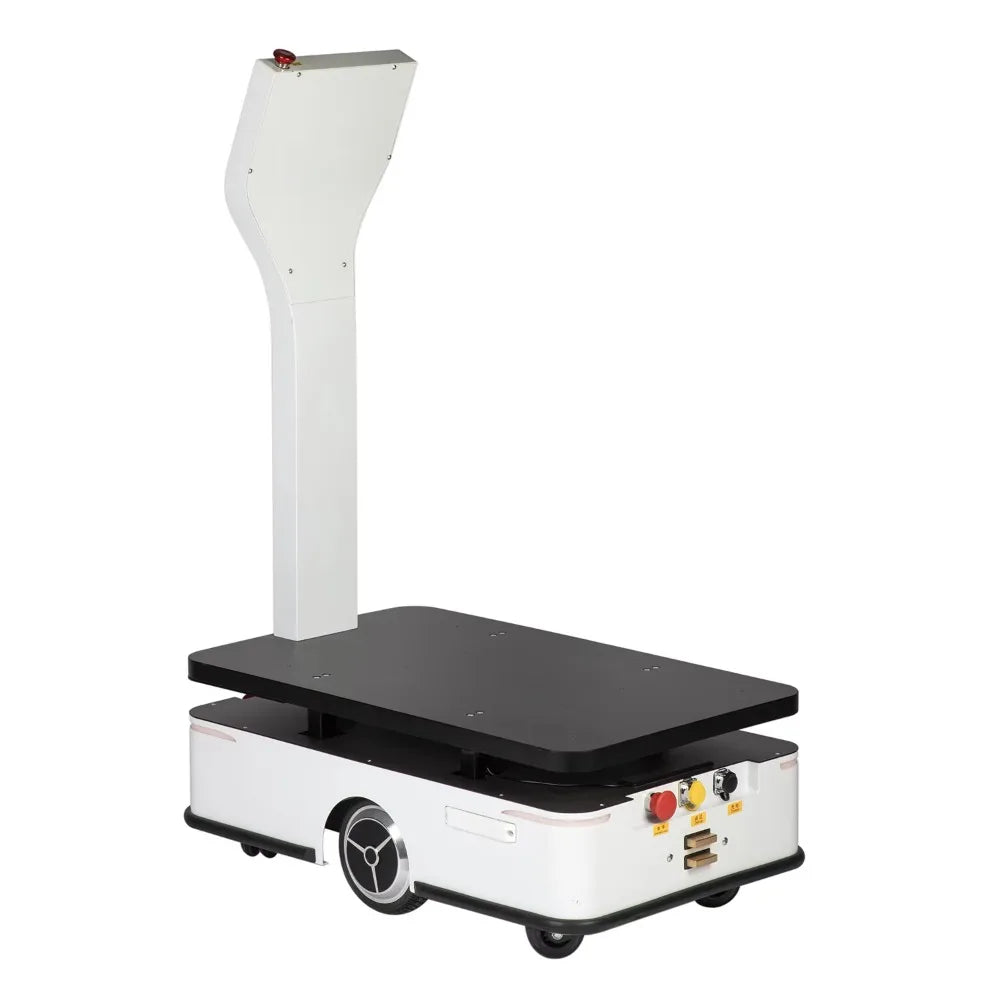 80KG AGV Warehouse Transport Robot 10 Inch Large Interactive Screen Autonomous Smart Mobile Robot