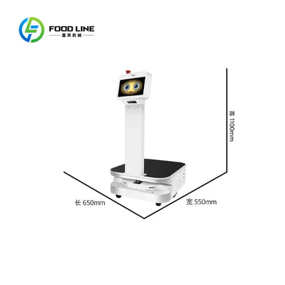 Customized Logistics Robot AMR AGV AI Delivery Robot Transport Robot For Factory And Warehouse Construction Machinery Parts