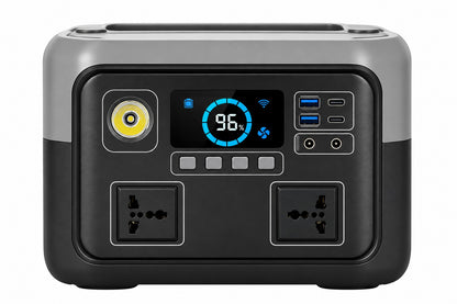 SUYIJIA 800W 46Ah Portable Power Station 600W/800W 589WH Solar Generator Backup PowerBank for Outdoor Camping, Home Emergency, RV Travel