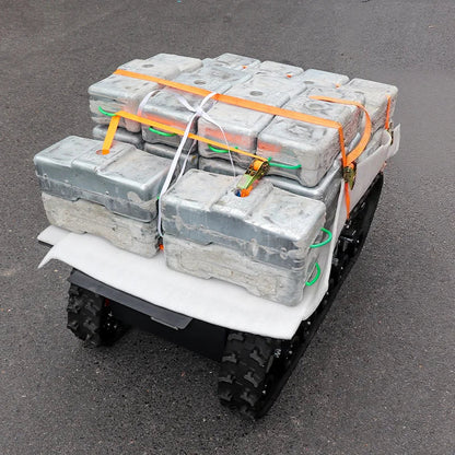 Large Load Capacity Industry Delivery Robot Platform with Superior Shock Absorption System, Customizable Robot Chassis