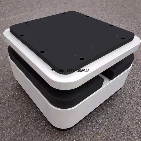 50kg Payload Unmanned Robot Library Delivery Vehicle Service Robotic Car Self driving Wheeled Lab Chassis