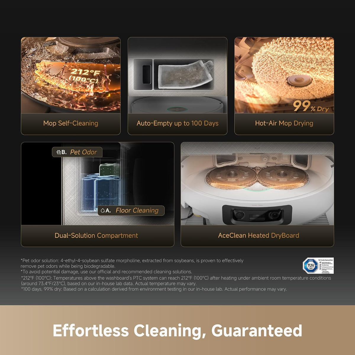 Dreame X60 Max Ultra Complete Robot Vacuum and Mop, Dual Al Cameras