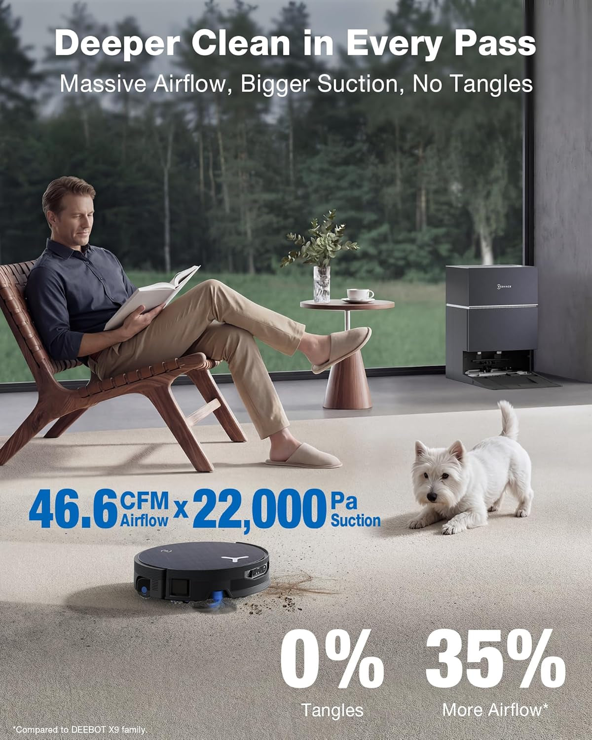 ECOVACS DEEBOT Robot Vacuum and Mop, X12 PRO Omni