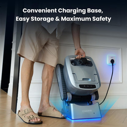 L1 Ultra Robotic Pool Cleaner, Lidar Navigation & Smart Mapping, 504L/Min Strong Suction, 3 Suction Modes, App Control, IP68 Waterproof for Inground/Above Ground Pools