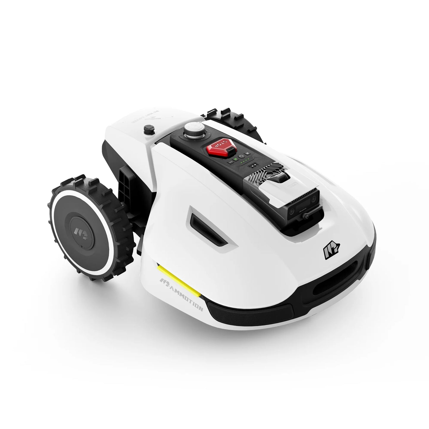 YUKA 3000 Robot Lawn Mower, Auto Mapping, AI Obstacle Avoidance, Reception 0.75 Acre, Max 1 Acre, Dual Cutting Discs, APP Control, with 4G