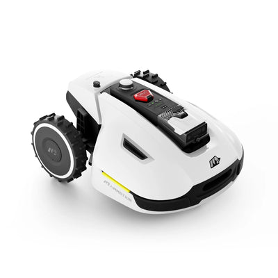 YUKA 3000 Robot Lawn Mower, Auto Mapping, AI Obstacle Avoidance, Reception 0.75 Acre, Max 1 Acre, Dual Cutting Discs, APP Control, with 4G