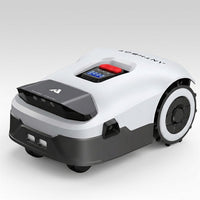 Robot Lawn Mower NO Wire - 0.9 Acre, Full Band Rtk+4-Eye Vision Robotic Lawnmower, Automatic Mapping, 30 Multi-Zone Management, Accurate Obstacle Avoidance, Intelligent Anti-Theft, APP Control — Studio Shot