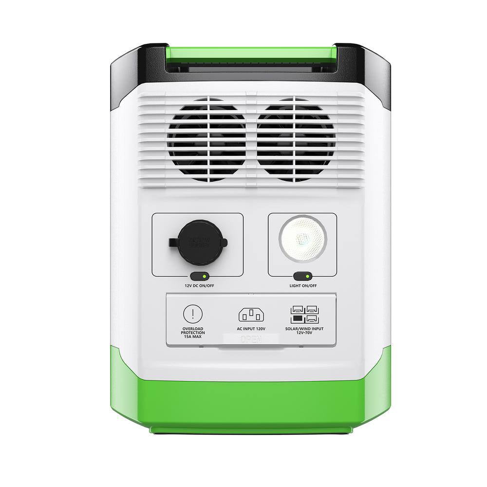 3600W Running/7200W Peakl Push Button Start Lithium Solar Generator Platinum WE