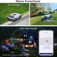 Robot Lawn Mower Designed for Wire-Free Operation, RTK Positioning, 4-Eye Vision, 0.9 Acre Coverage