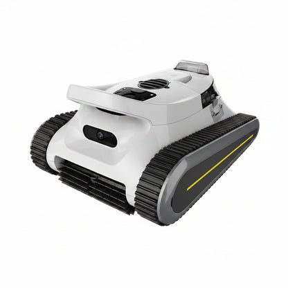 Robotic Pool Cleaner - Pool Vacuum 180W Brushless Motor, 50,000Pa Suction, Wall Climbing, Ai-Powered Path Sonar Navigation, 3 Modes Robot for Inground & Above-Ground Pools up to 2000 Sq. Ft