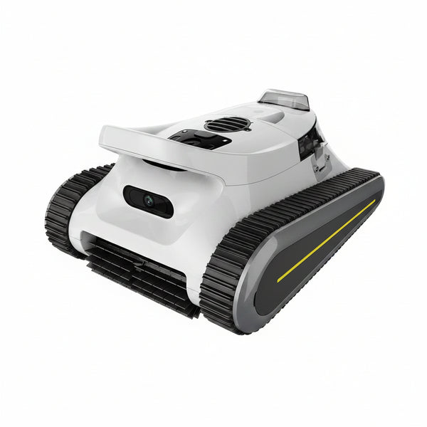 Robotic Pool Cleaner - Pool Vacuum 180W Brushless Motor, 50,000Pa Suction, Wall Climbing, Ai-Powered Path Sonar Navigation, 3 Modes Robot for Inground & Above-Ground Pools up to 2000 Sq. Ft