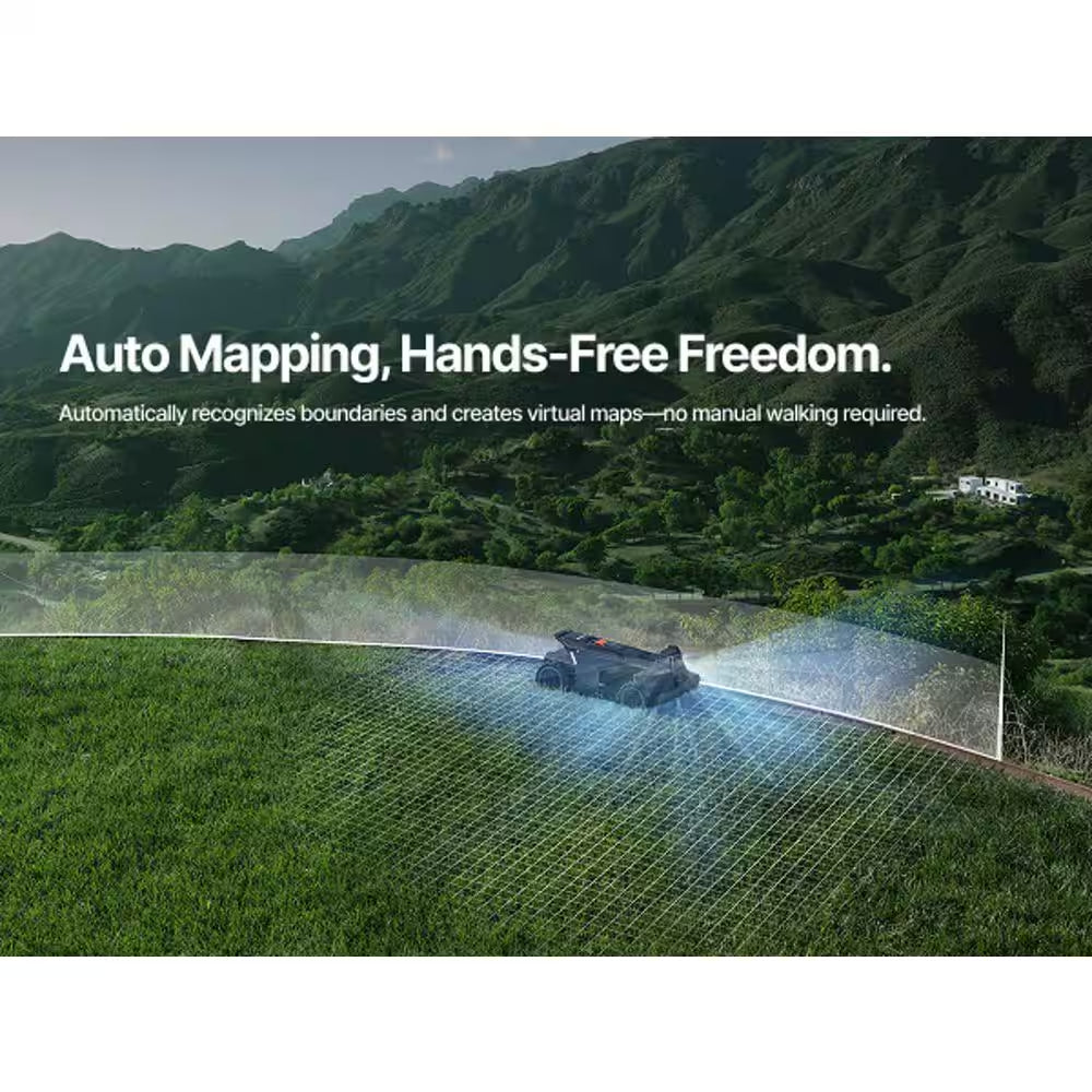 X430 17 In. Robot Lawn Mower (1 Acre) Wire-Free RTK + 360 Degree Camera, AWD, Weather Adaptive, AI Obstacle Avoidance
